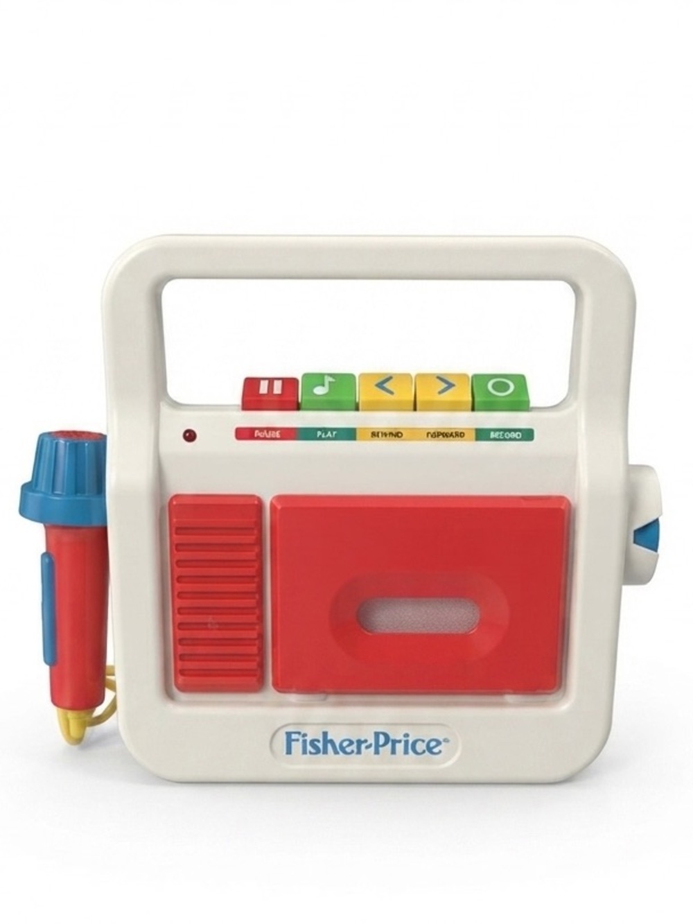 Fisher-Price Toy Cassette Tape Player/ Recorder with Microphone  - 2017 -Vintage